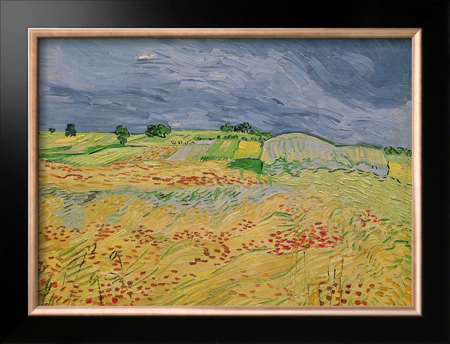 The Plain at Auvers - Vincent Van Gogh Paintings